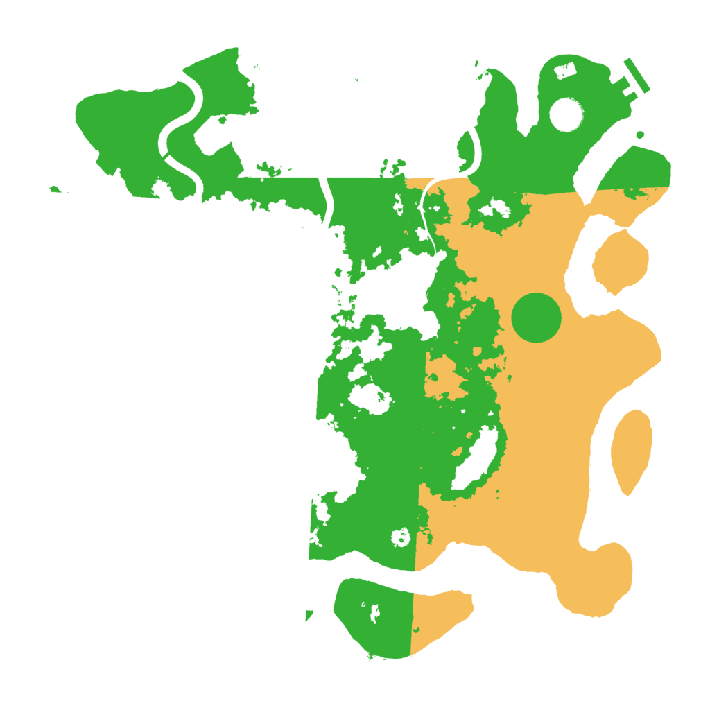 Biome Rust Map: Procedural Map, Size: 3750, Seed: 586970065