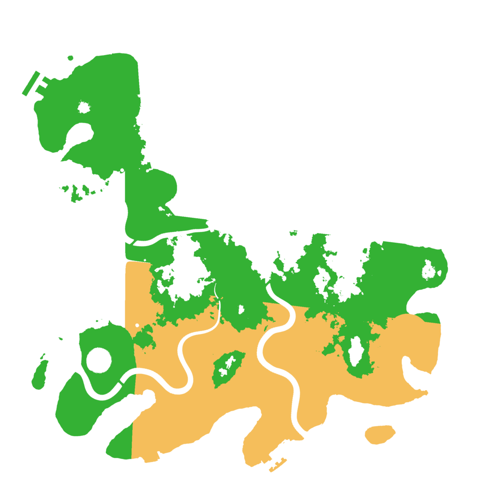 Biome Rust Map: Procedural Map, Size: 3750, Seed: 1898343451