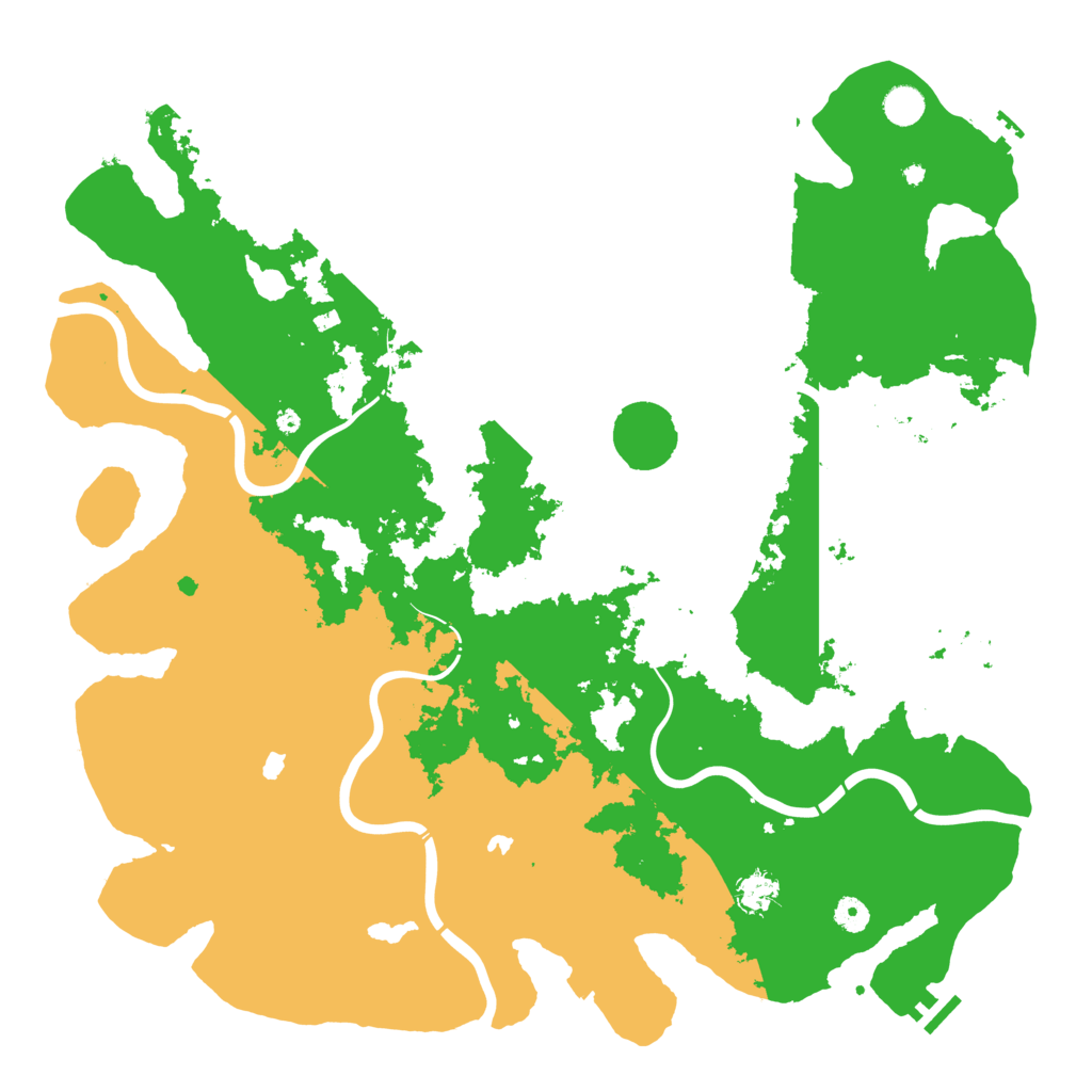Biome Rust Map: Procedural Map, Size: 4751, Seed: 159874653