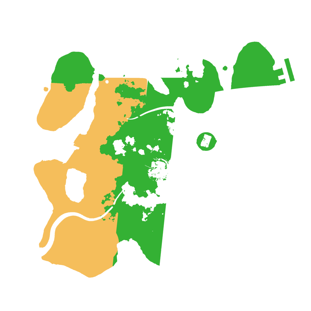 Biome Rust Map: Procedural Map, Size: 2700, Seed: 1901290548