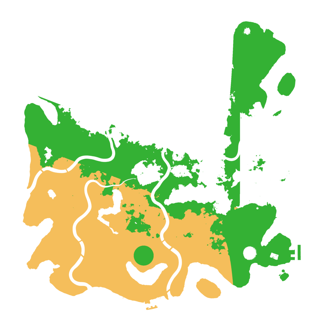 Biome Rust Map: Procedural Map, Size: 4250, Seed: 1774562422