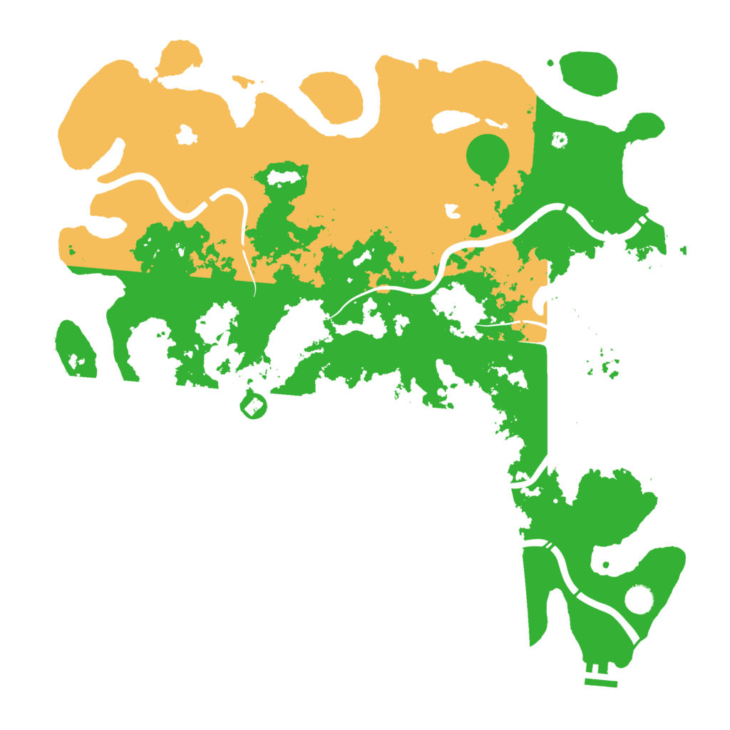Biome Rust Map: Procedural Map, Size: 4500, Seed: 769706443