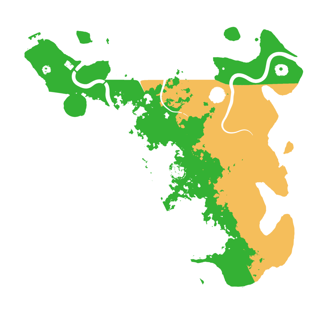 Biome Rust Map: Procedural Map, Size: 3750, Seed: 393296339