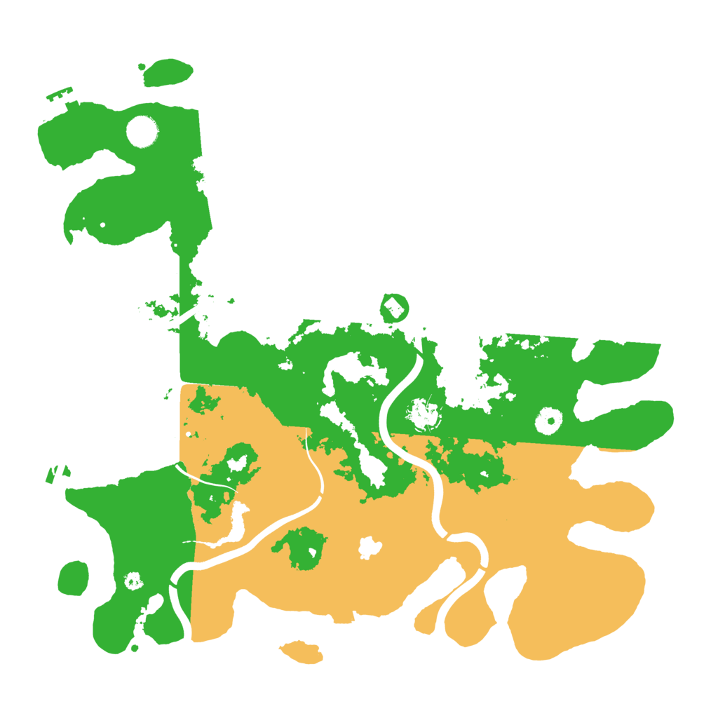 Biome Rust Map: Procedural Map, Size: 4000, Seed: 312930536