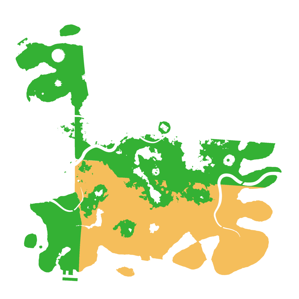 Biome Rust Map: Procedural Map, Size: 4000, Seed: 312930536