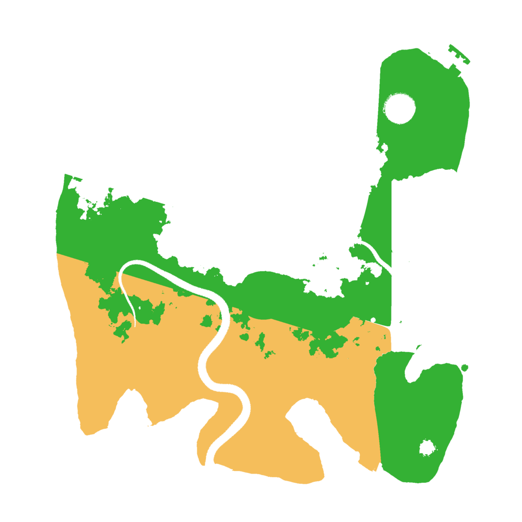 Biome Rust Map: Procedural Map, Size: 3000, Seed: 1823197041