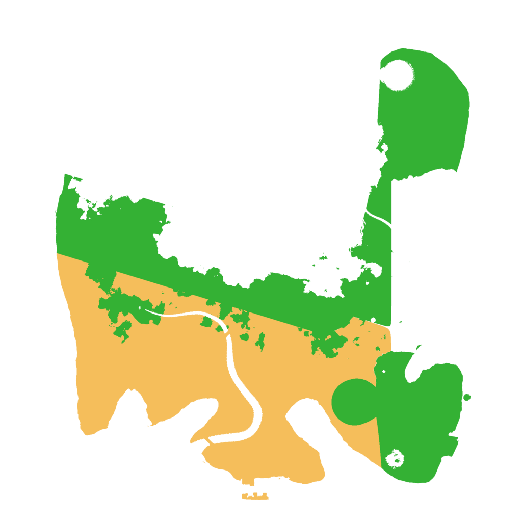Biome Rust Map: Procedural Map, Size: 3000, Seed: 1823197041