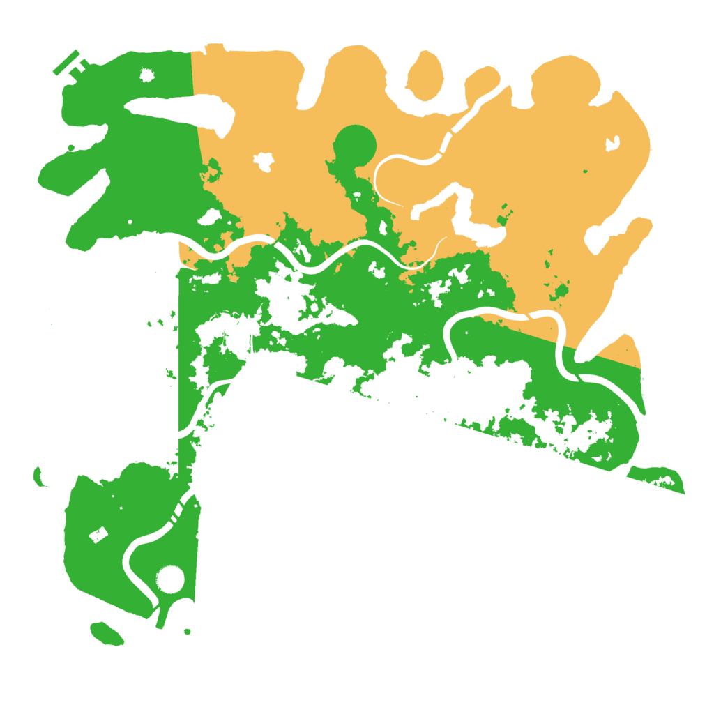 Biome Rust Map: Procedural Map, Size: 4500, Seed: 1972742554
