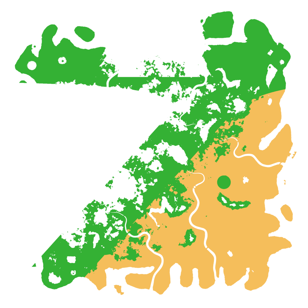 Biome Rust Map: Procedural Map, Size: 6000, Seed: 294673789