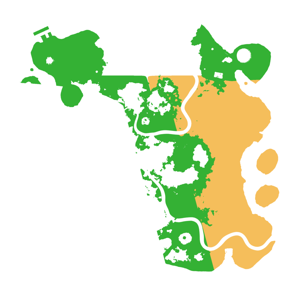 Biome Rust Map: Procedural Map, Size: 3750, Seed: 476219806