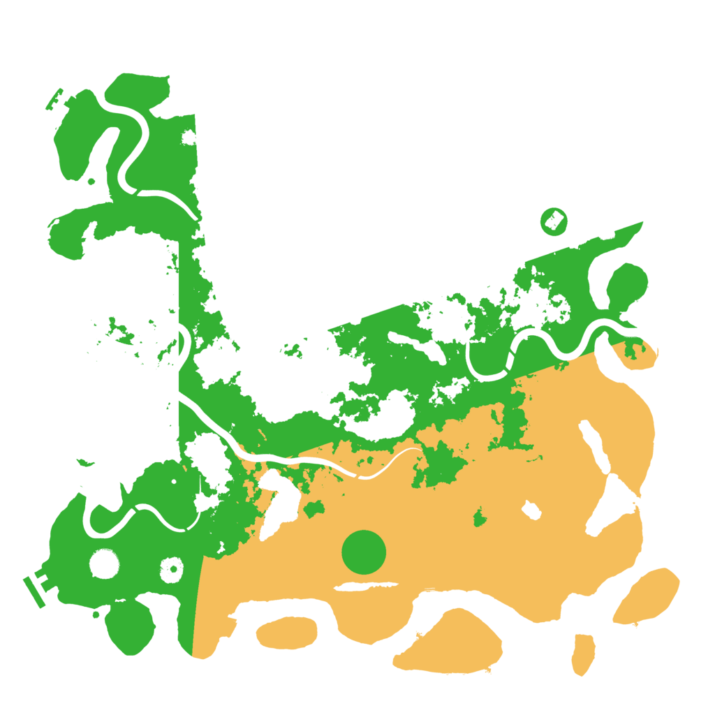 Biome Rust Map: Procedural Map, Size: 4250, Seed: 971436