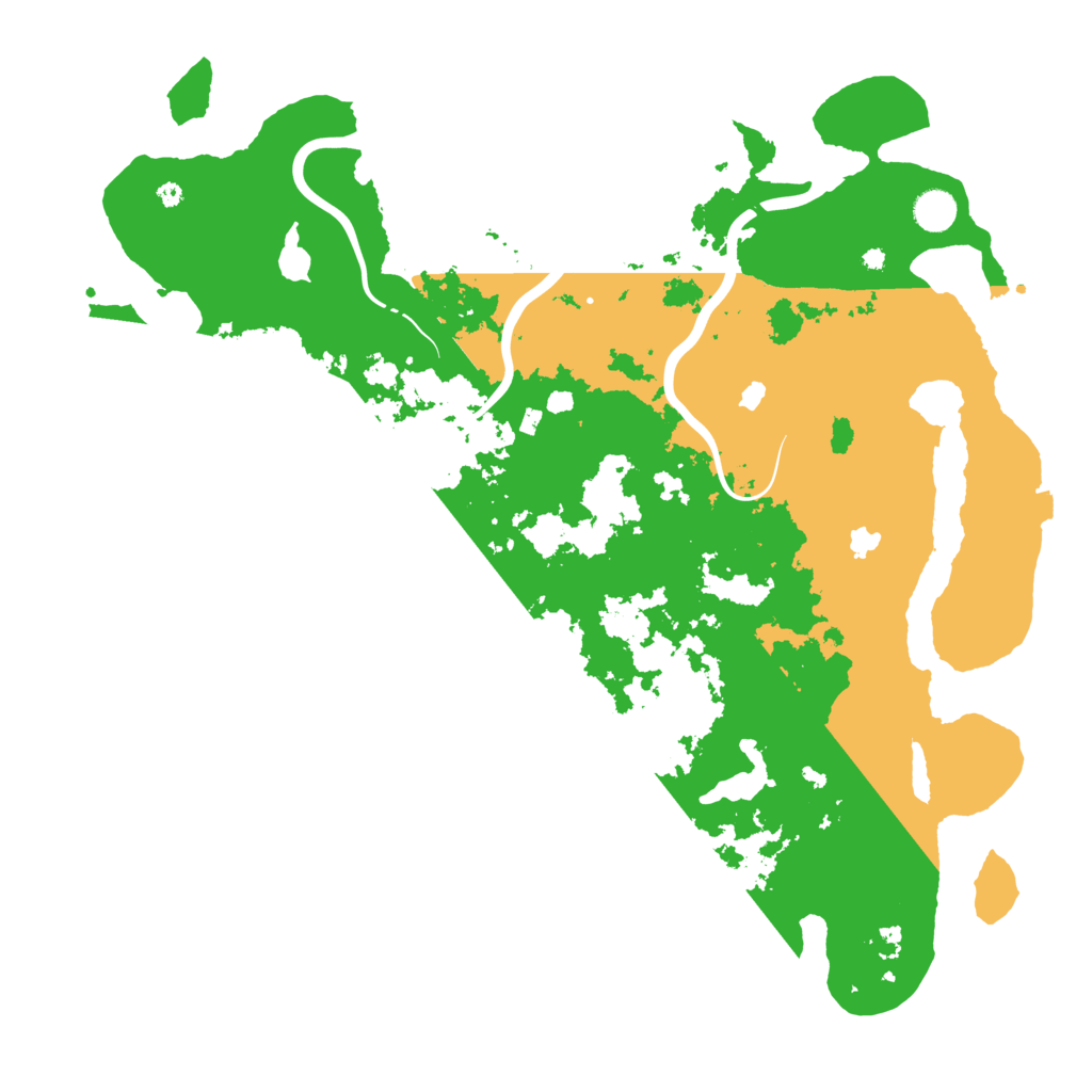 Biome Rust Map: Procedural Map, Size: 4500, Seed: 1783456789