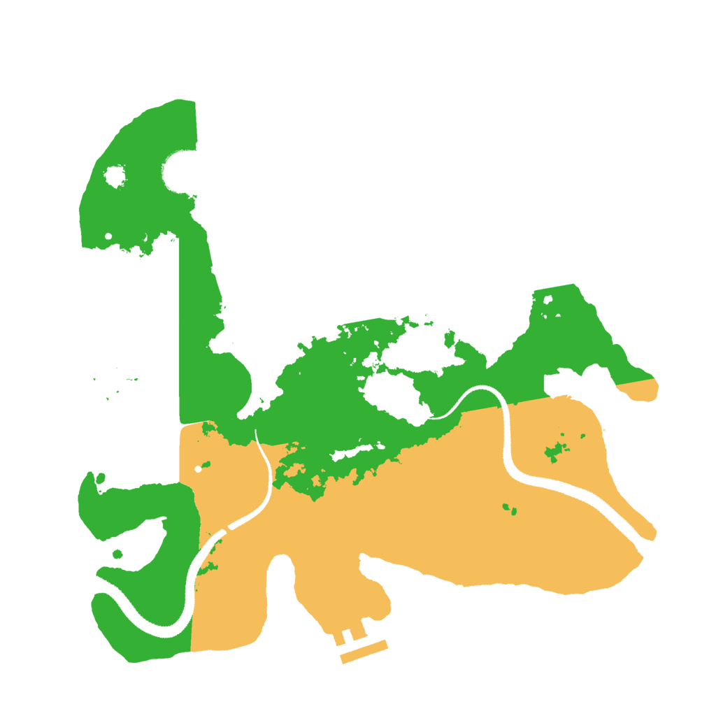 Biome Rust Map: Procedural Map, Size: 3000, Seed: 1344440362