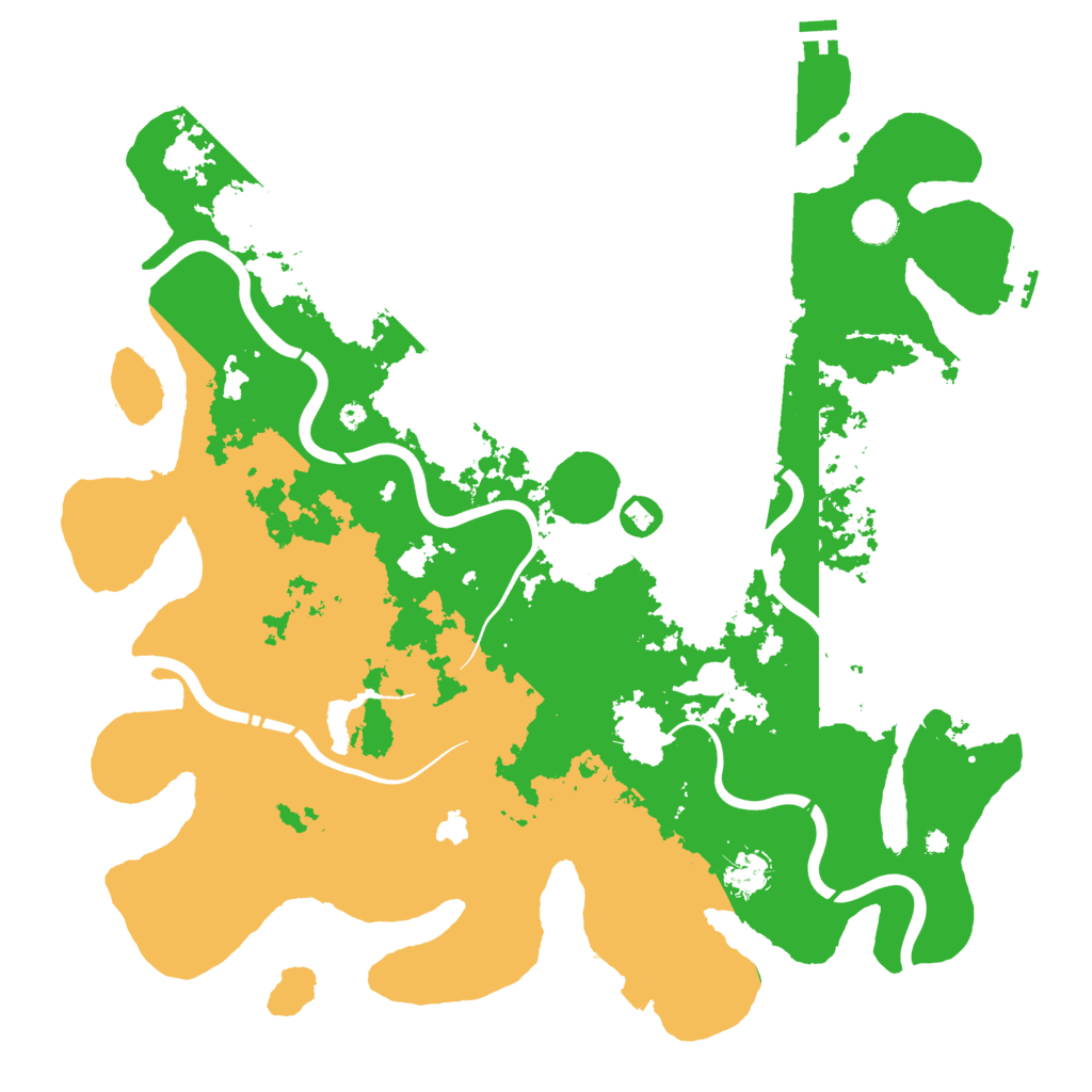 Biome Rust Map: Procedural Map, Size: 4250, Seed: 192606811