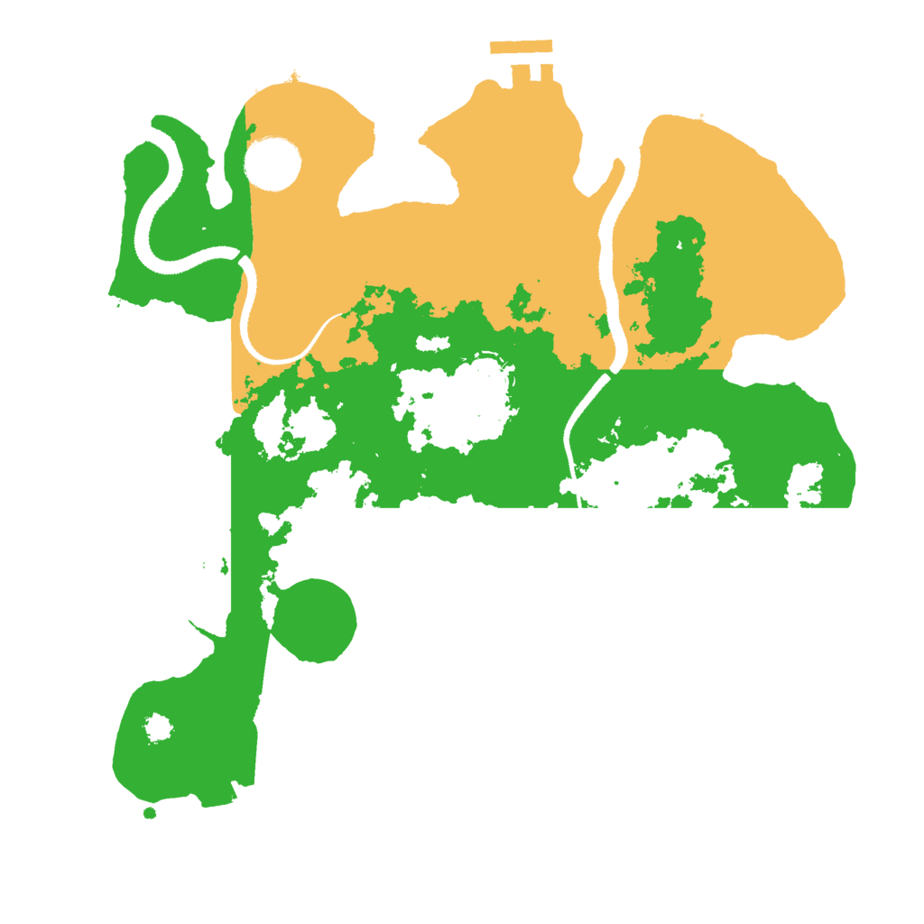 Biome Rust Map: Procedural Map, Size: 3000, Seed: 1858919973