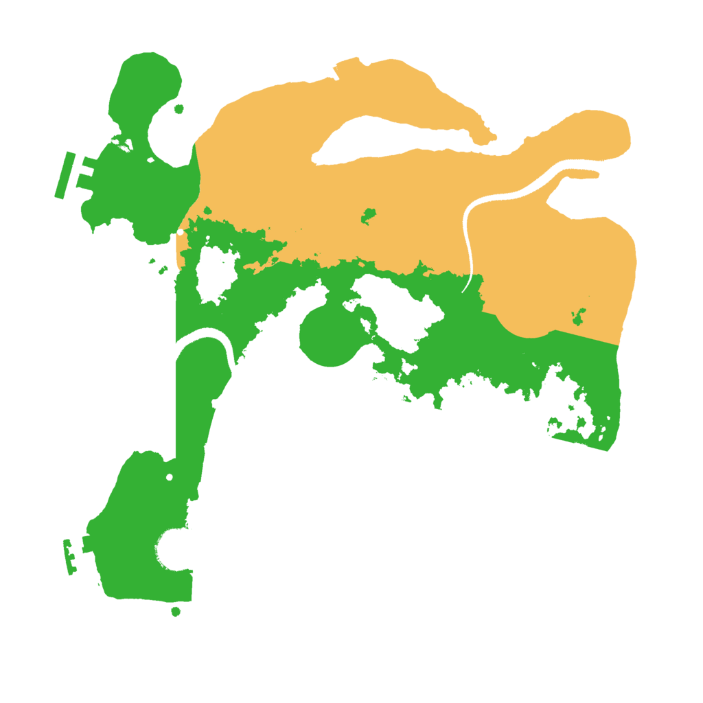 Biome Rust Map: Procedural Map, Size: 3000, Seed: 1567577482