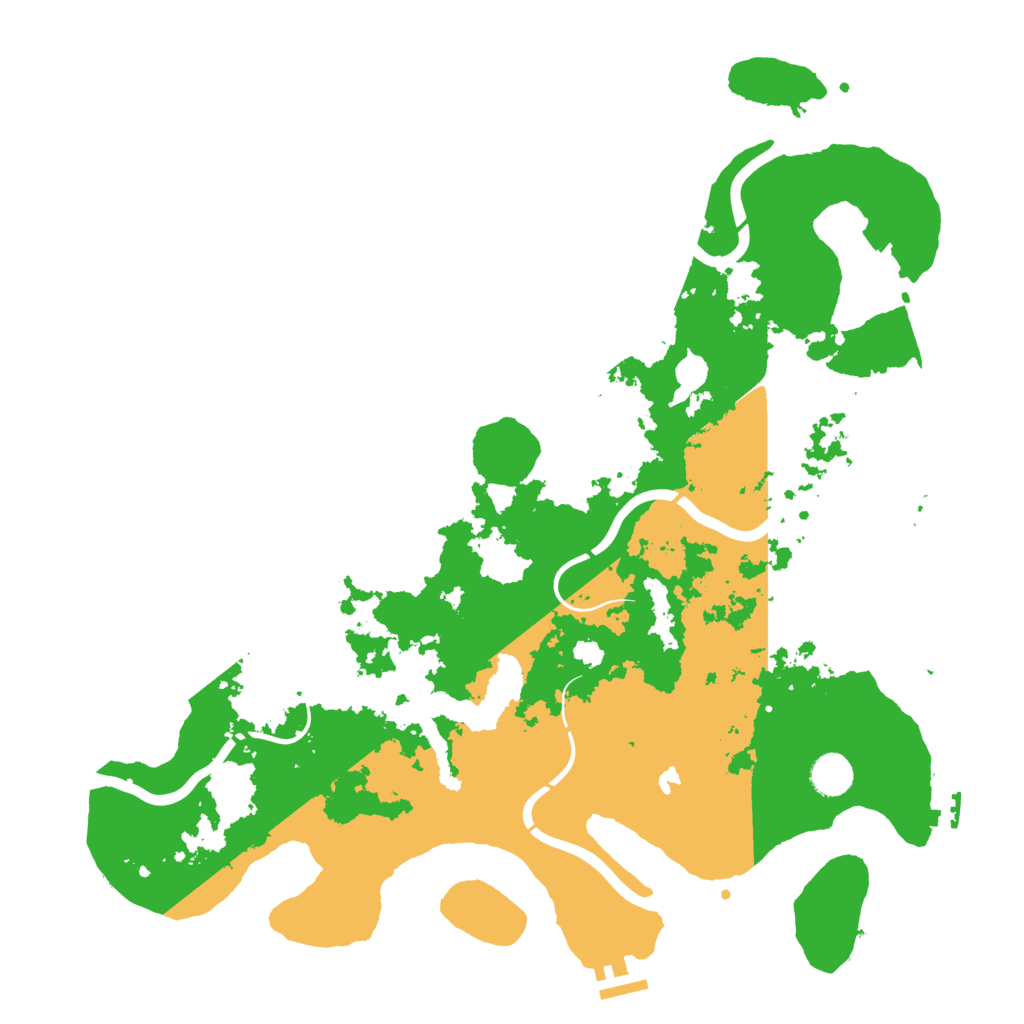 Biome Rust Map: Procedural Map, Size: 4250, Seed: 447594625