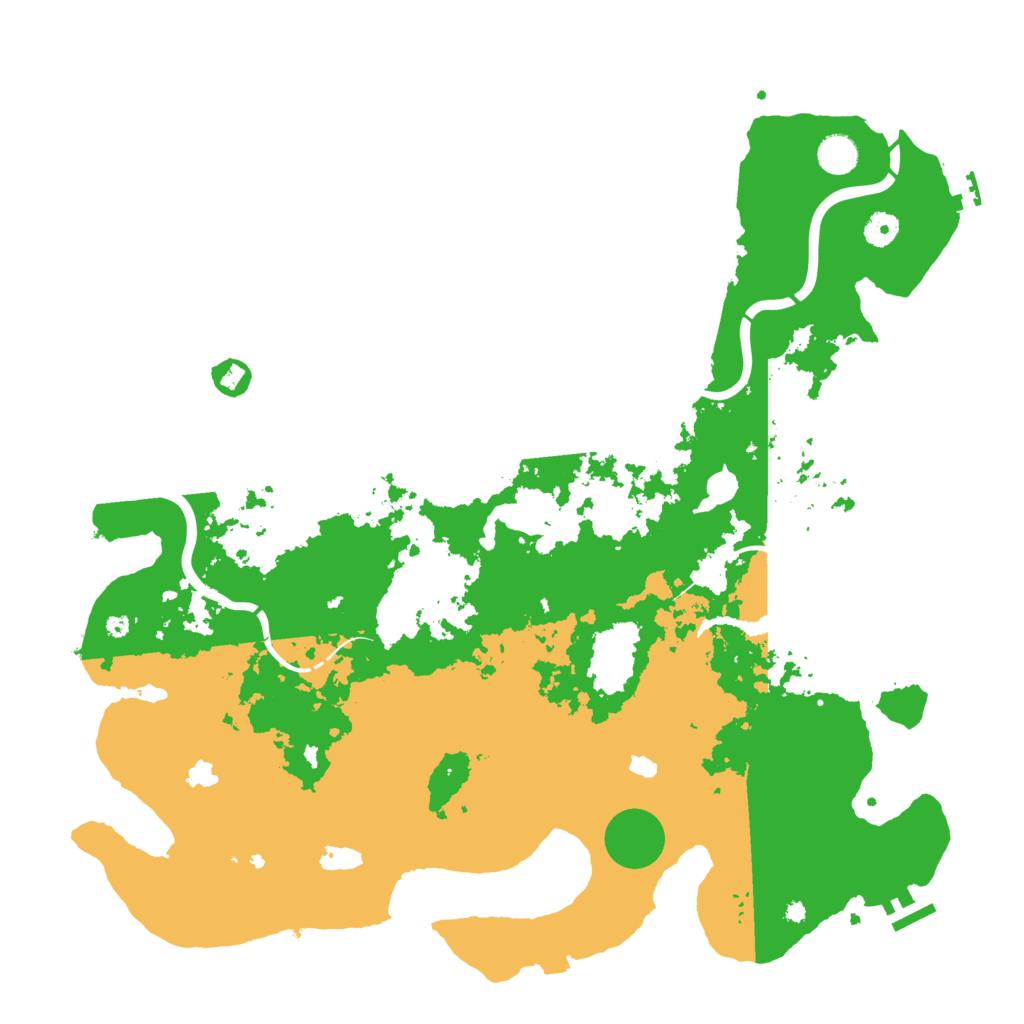 Biome Rust Map: Procedural Map, Size: 4500, Seed: 997513372