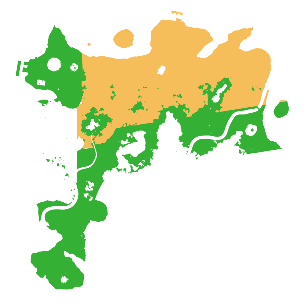 Biome Rust Map: Procedural Map, Size: 4000, Seed: 1313221949