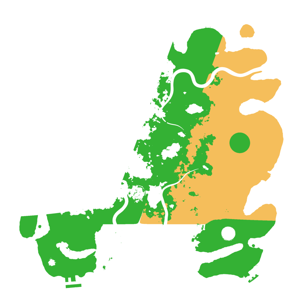 Biome Rust Map: Procedural Map, Size: 3850, Seed: 1815661568