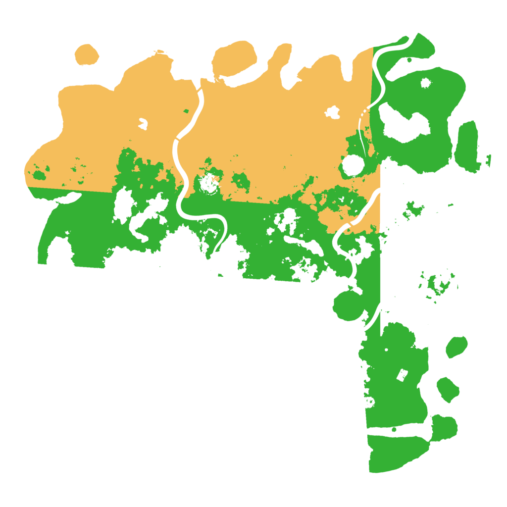 Biome Rust Map: Procedural Map, Size: 4500, Seed: 805553695