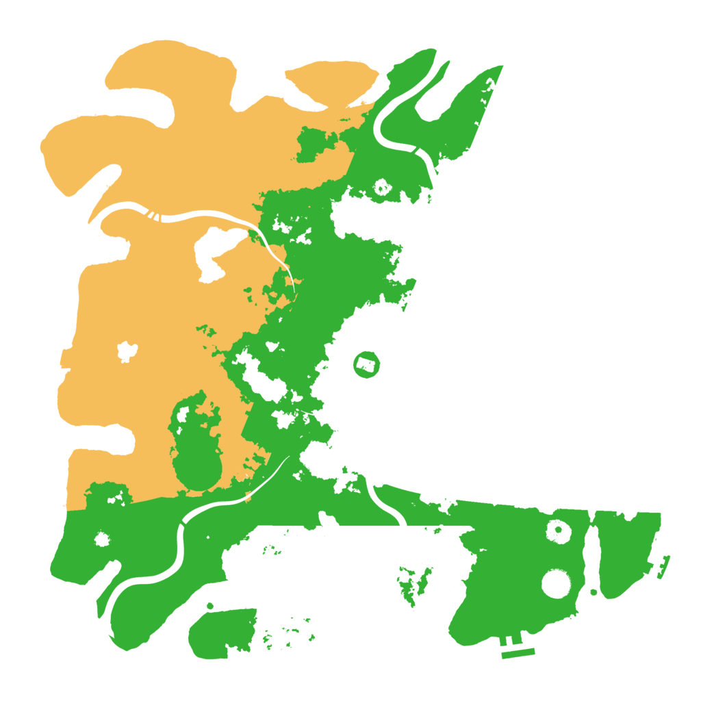 Biome Rust Map: Procedural Map, Size: 4250, Seed: 1289664101