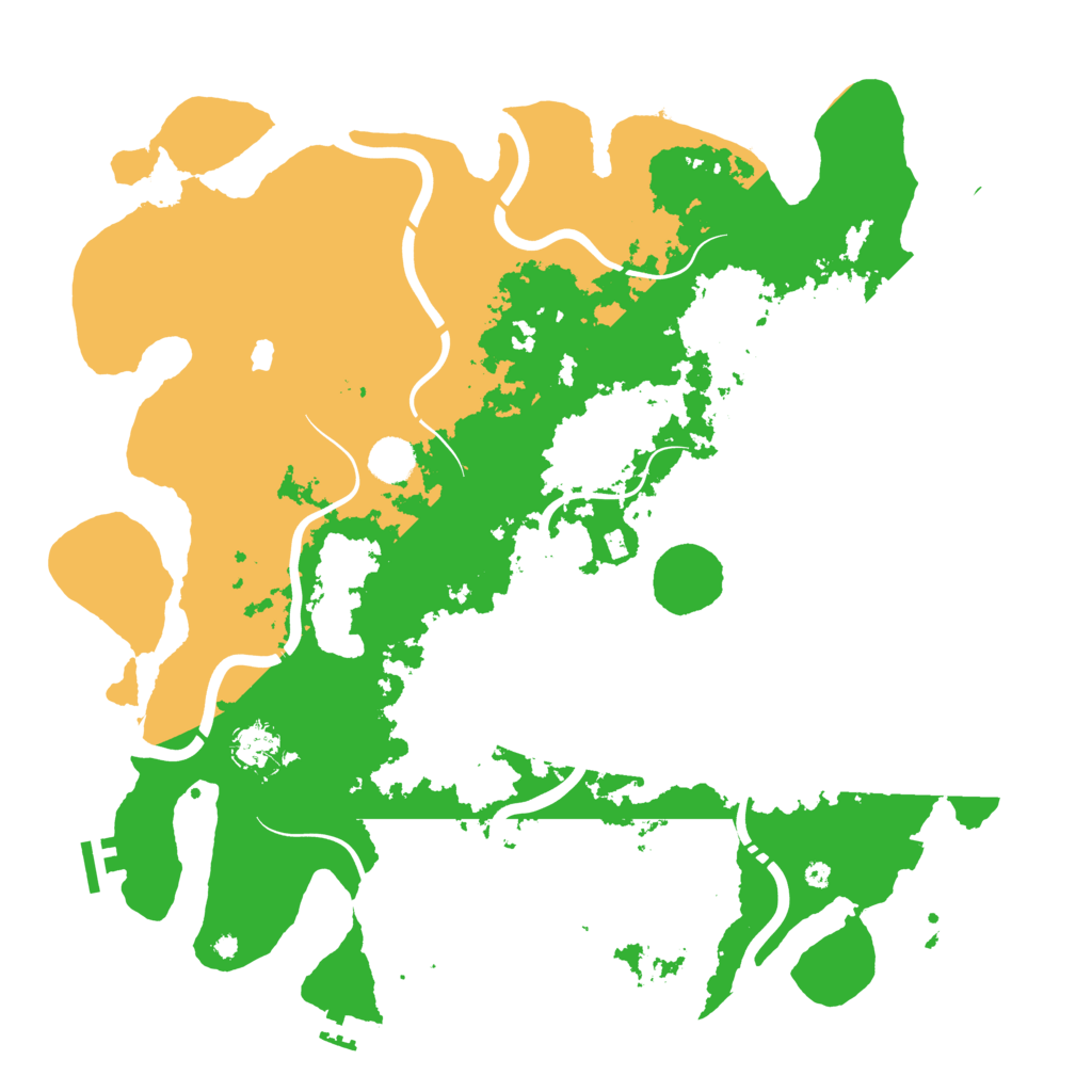 Biome Rust Map: Procedural Map, Size: 4250, Seed: 1142291453