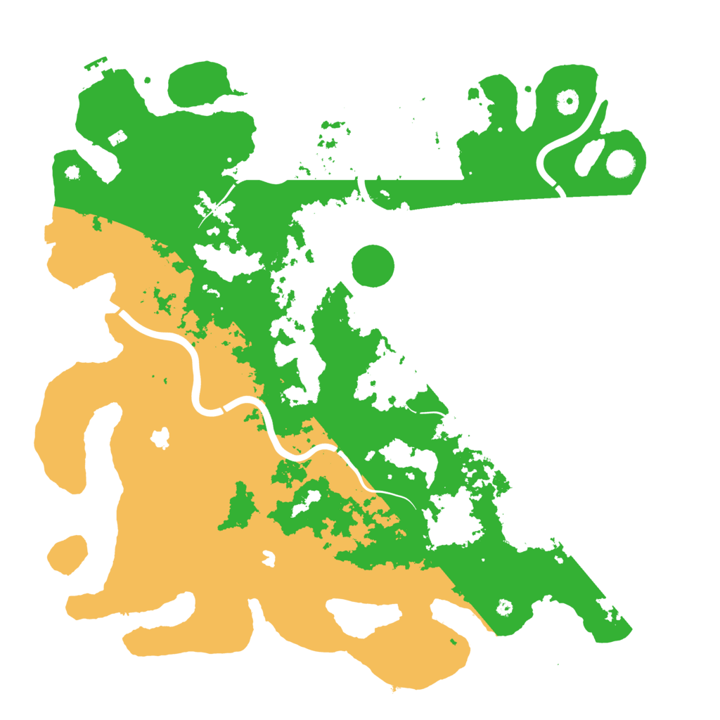 Biome Rust Map: Procedural Map, Size: 4500, Seed: 673121161