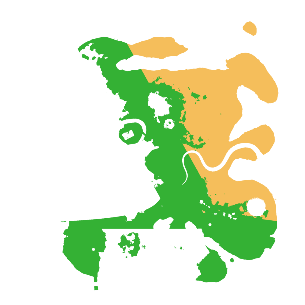 Biome Rust Map: Procedural Map, Size: 3000, Seed: 1485653087