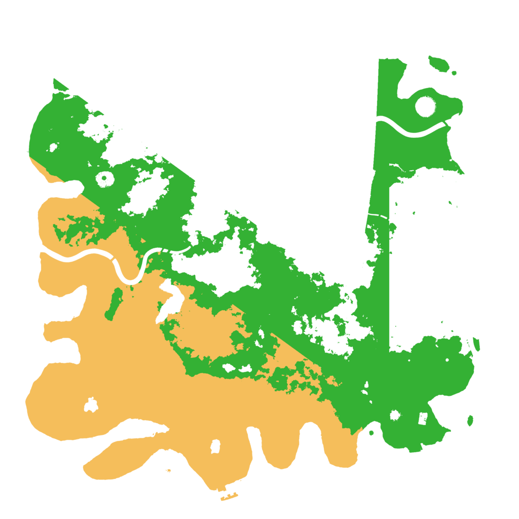 Biome Rust Map: Procedural Map, Size: 4500, Seed: 503787285