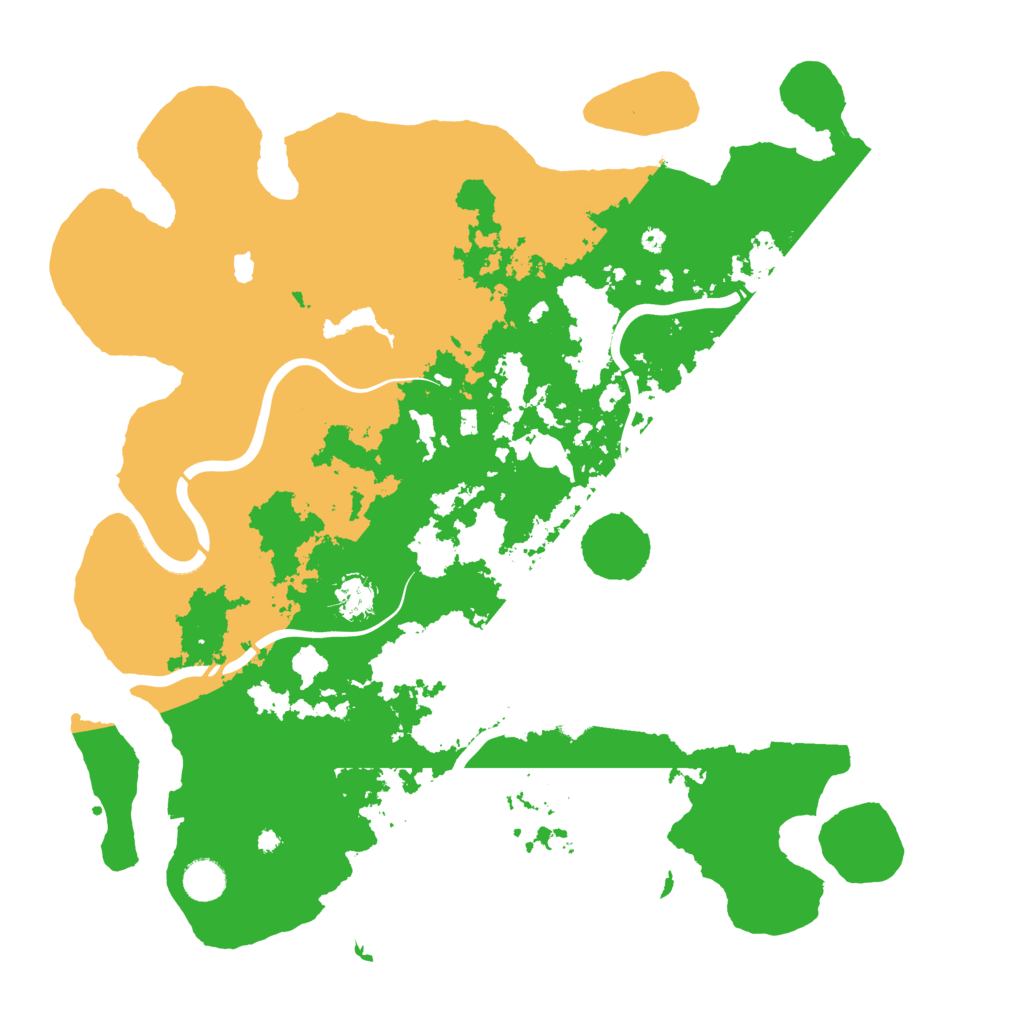 Biome Rust Map: Procedural Map, Size: 4250, Seed: 1082224328