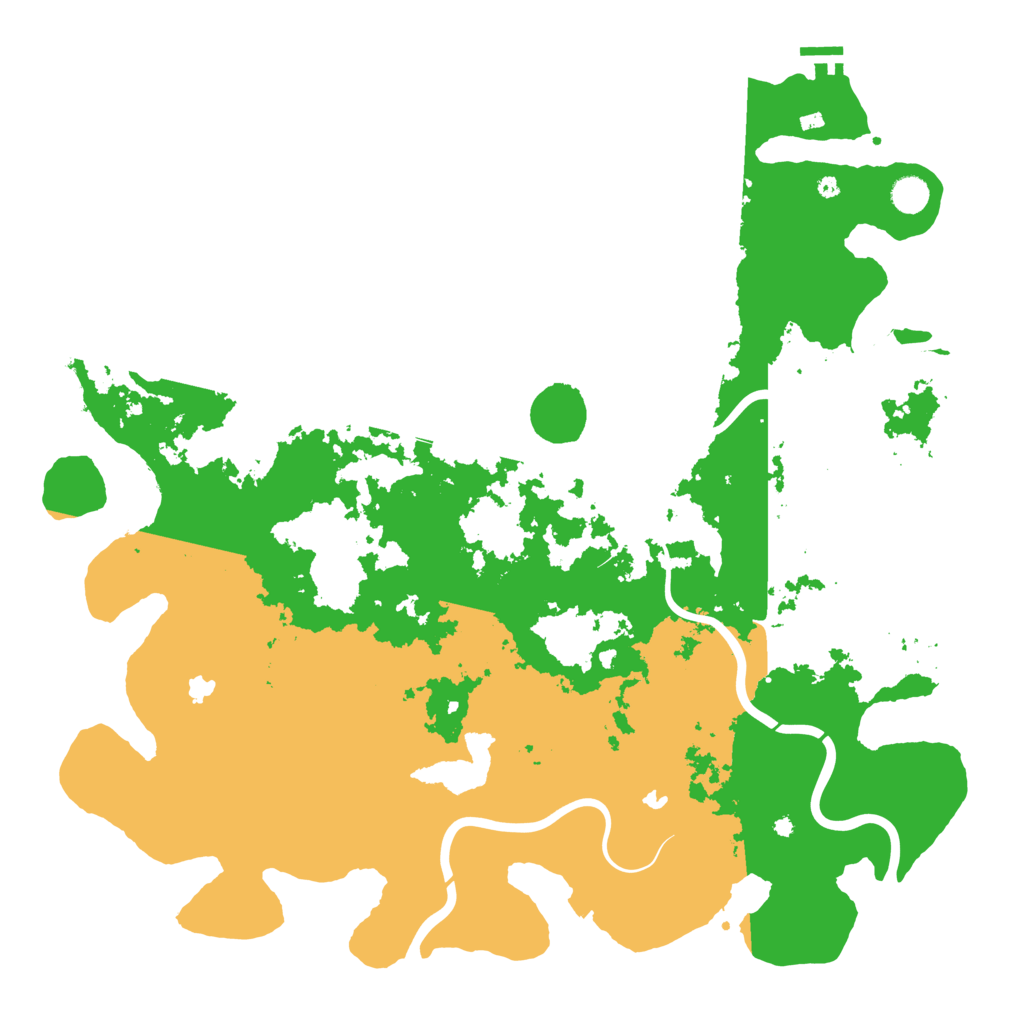 Biome Rust Map: Procedural Map, Size: 4800, Seed: 1157882229