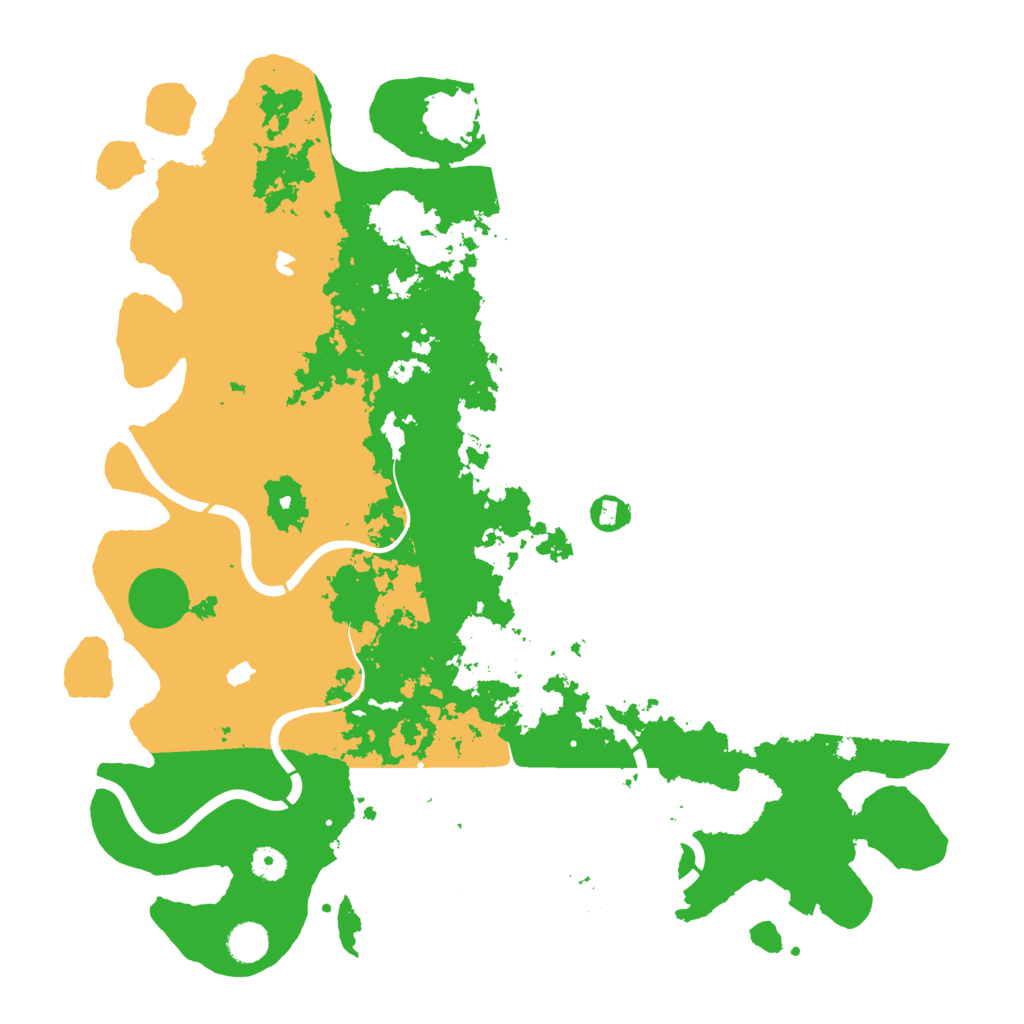 Biome Rust Map: Procedural Map, Size: 4500, Seed: 415922644