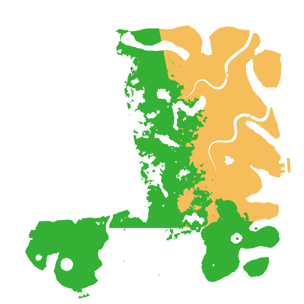 Biome Rust Map: Procedural Map, Size: 4250, Seed: 260289033