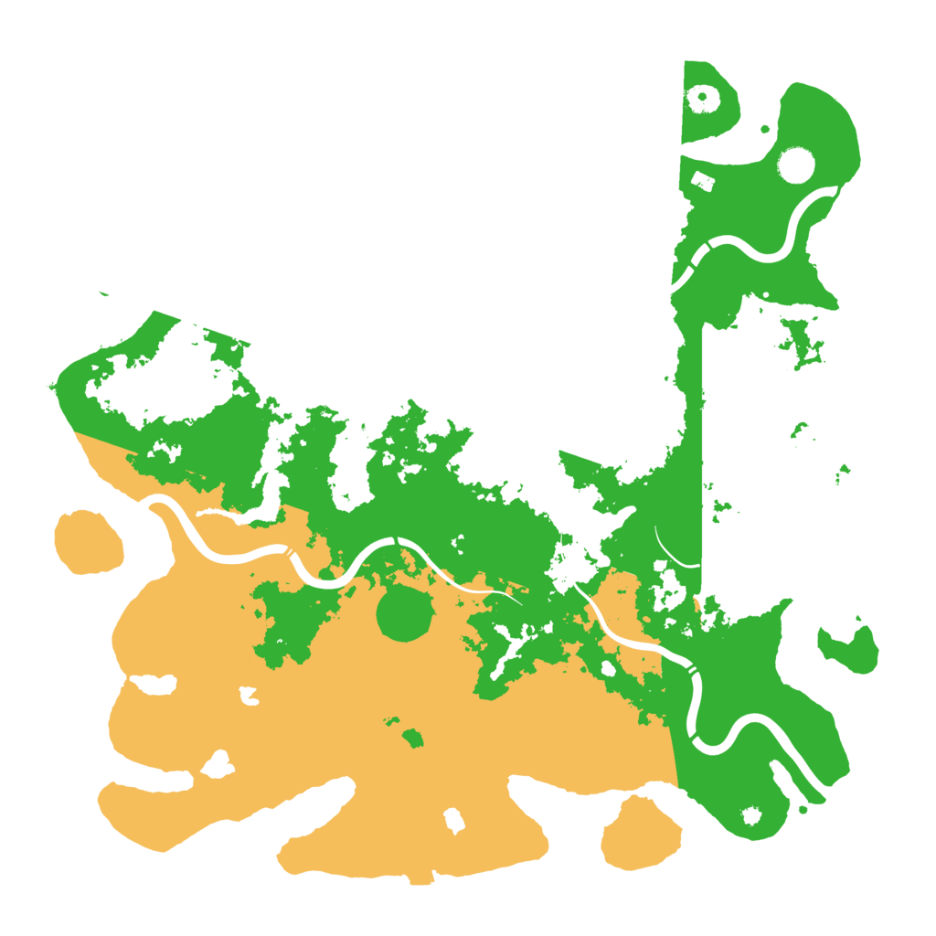 Biome Rust Map: Procedural Map, Size: 4500, Seed: 404244423