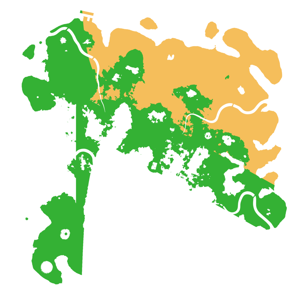 Biome Rust Map: Procedural Map, Size: 4500, Seed: 1344702862