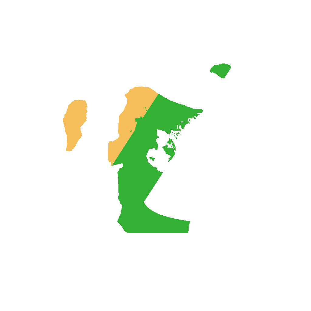 Biome Rust Map: Procedural Map, Size: 1500, Seed: 1254