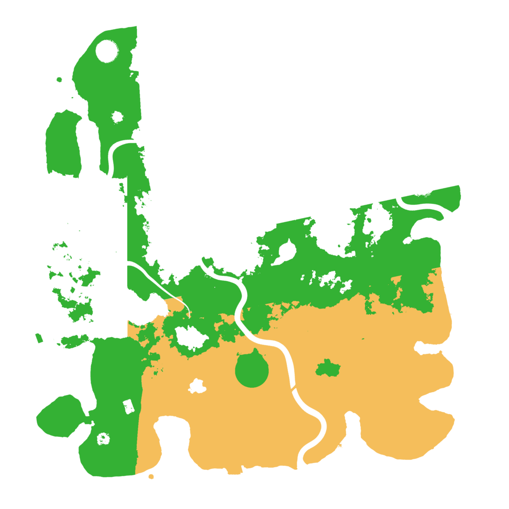 Biome Rust Map: Procedural Map, Size: 4000, Seed: 191517896