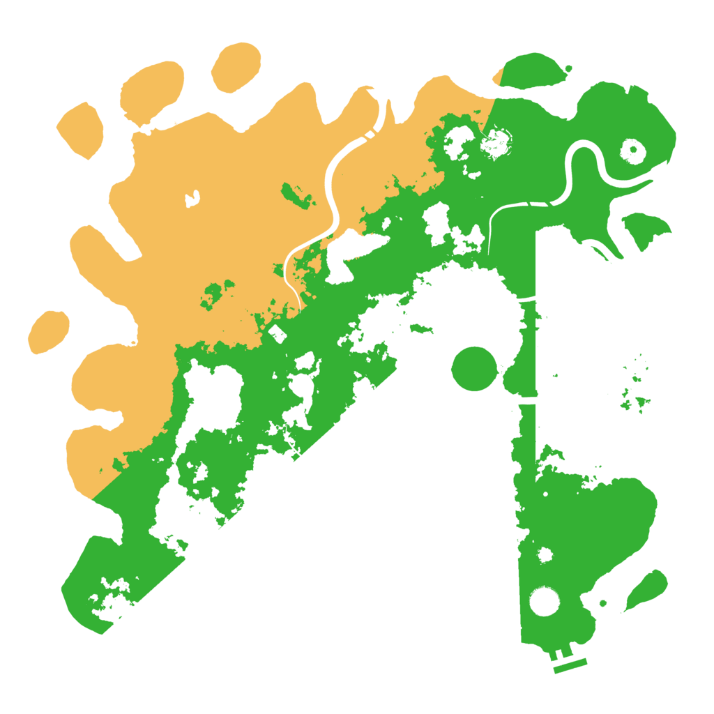 Biome Rust Map: Procedural Map, Size: 4250, Seed: 2016129845