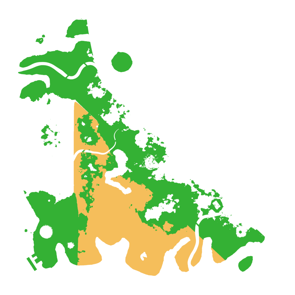 Biome Rust Map: Procedural Map, Size: 4000, Seed: 990350