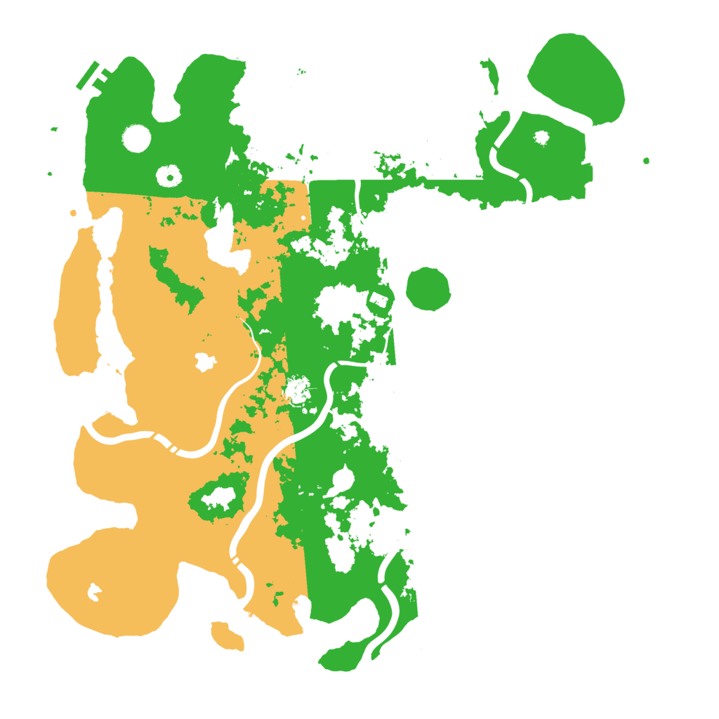 Biome Rust Map: Procedural Map, Size: 4500, Seed: 671268638