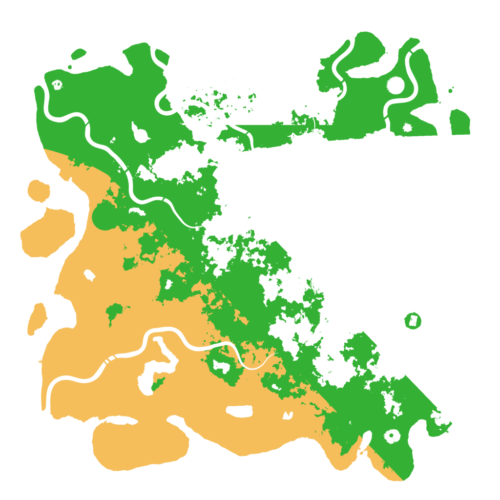 Biome Rust Map: Procedural Map, Size: 5000, Seed: 1559