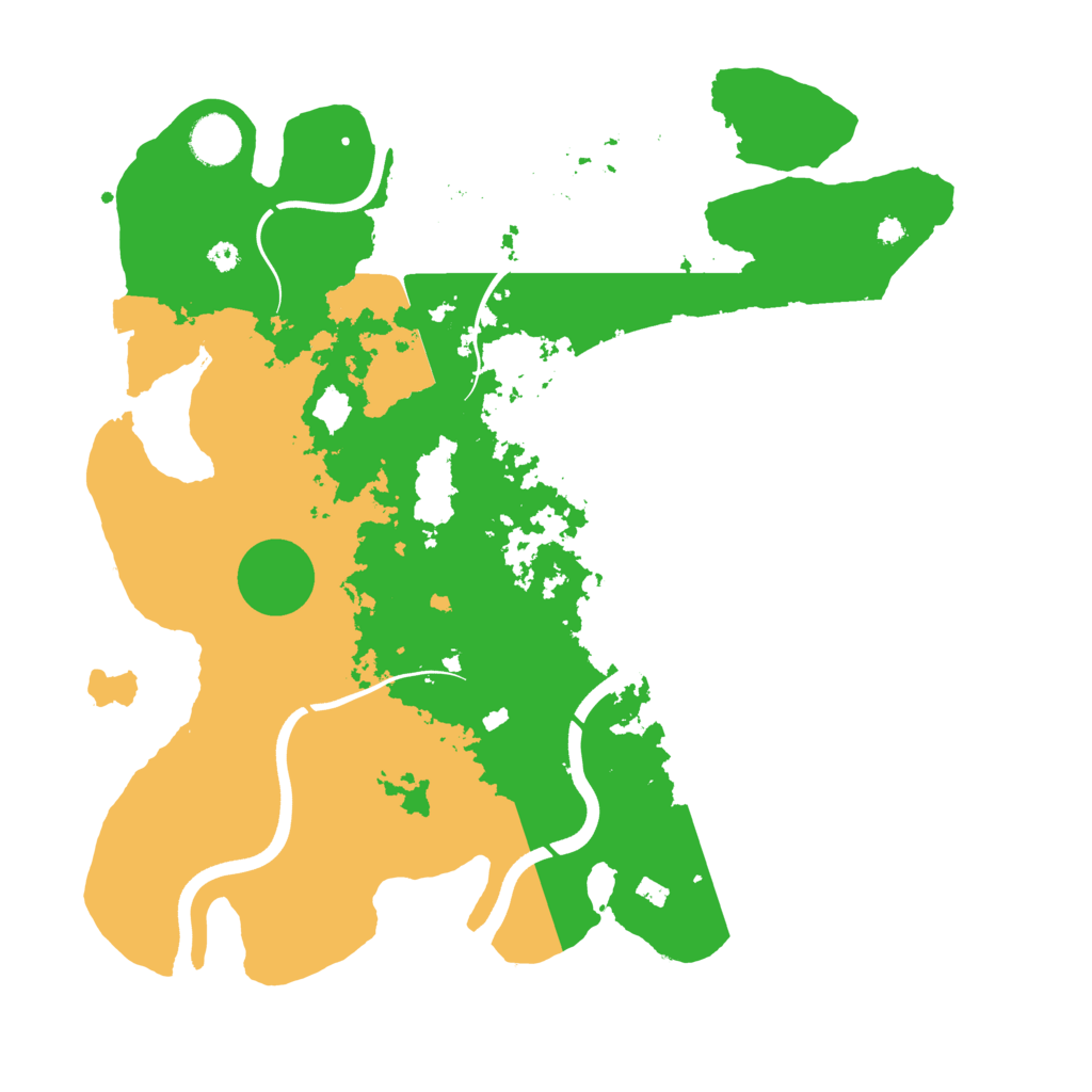 Biome Rust Map: Procedural Map, Size: 3750, Seed: 90228230