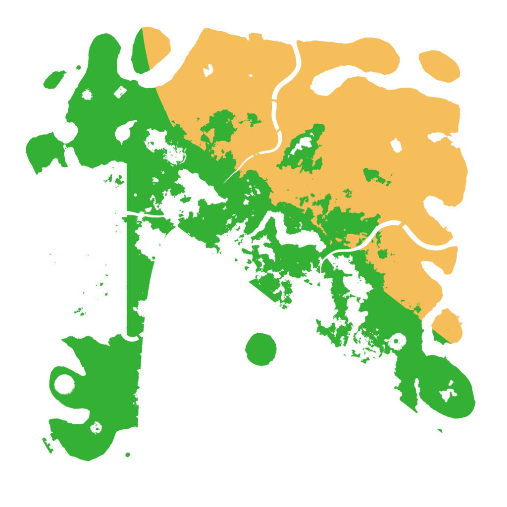 Biome Rust Map: Procedural Map, Size: 4500, Seed: 1095093940