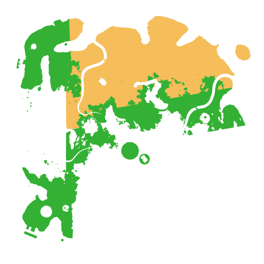 Biome Rust Map: Procedural Map, Size: 4000, Seed: 974430531