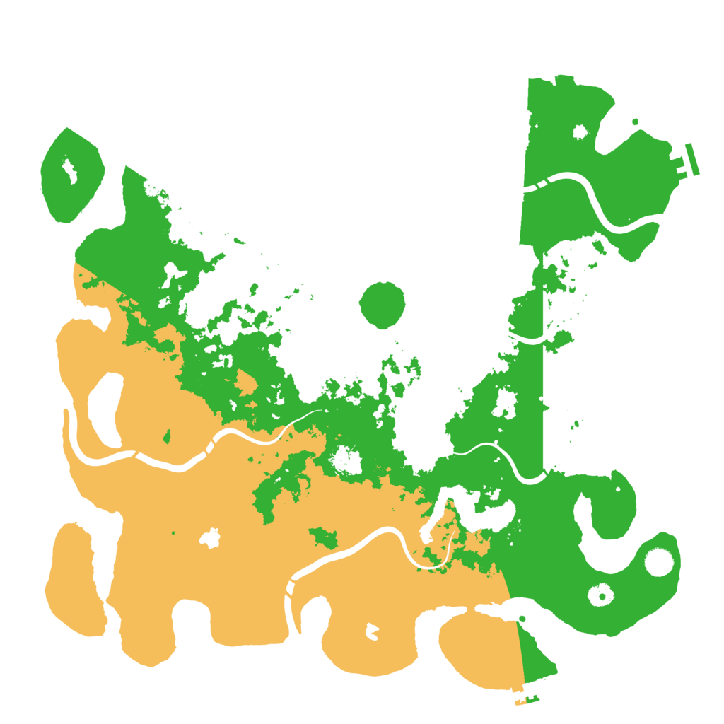 Biome Rust Map: Procedural Map, Size: 4500, Seed: 1684646644