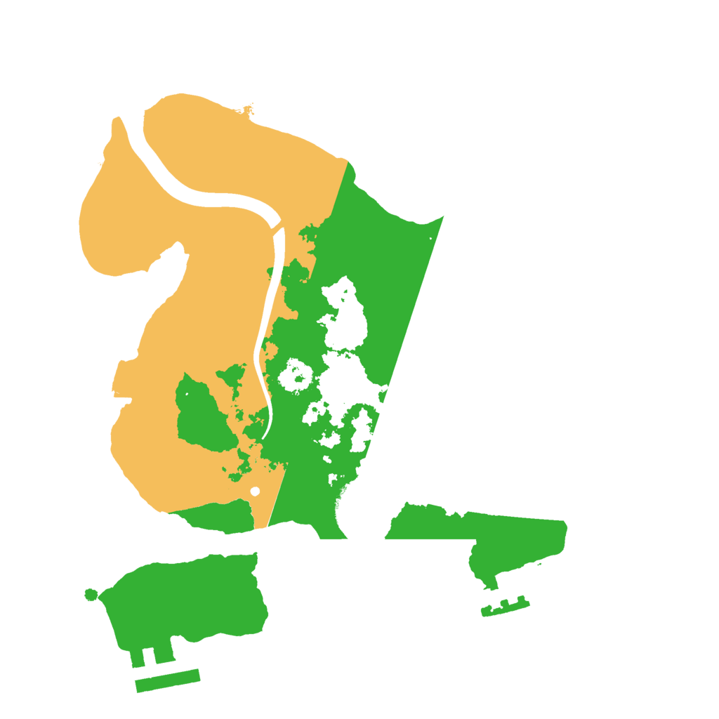 Biome Rust Map: Procedural Map, Size: 2250, Seed: 236239366