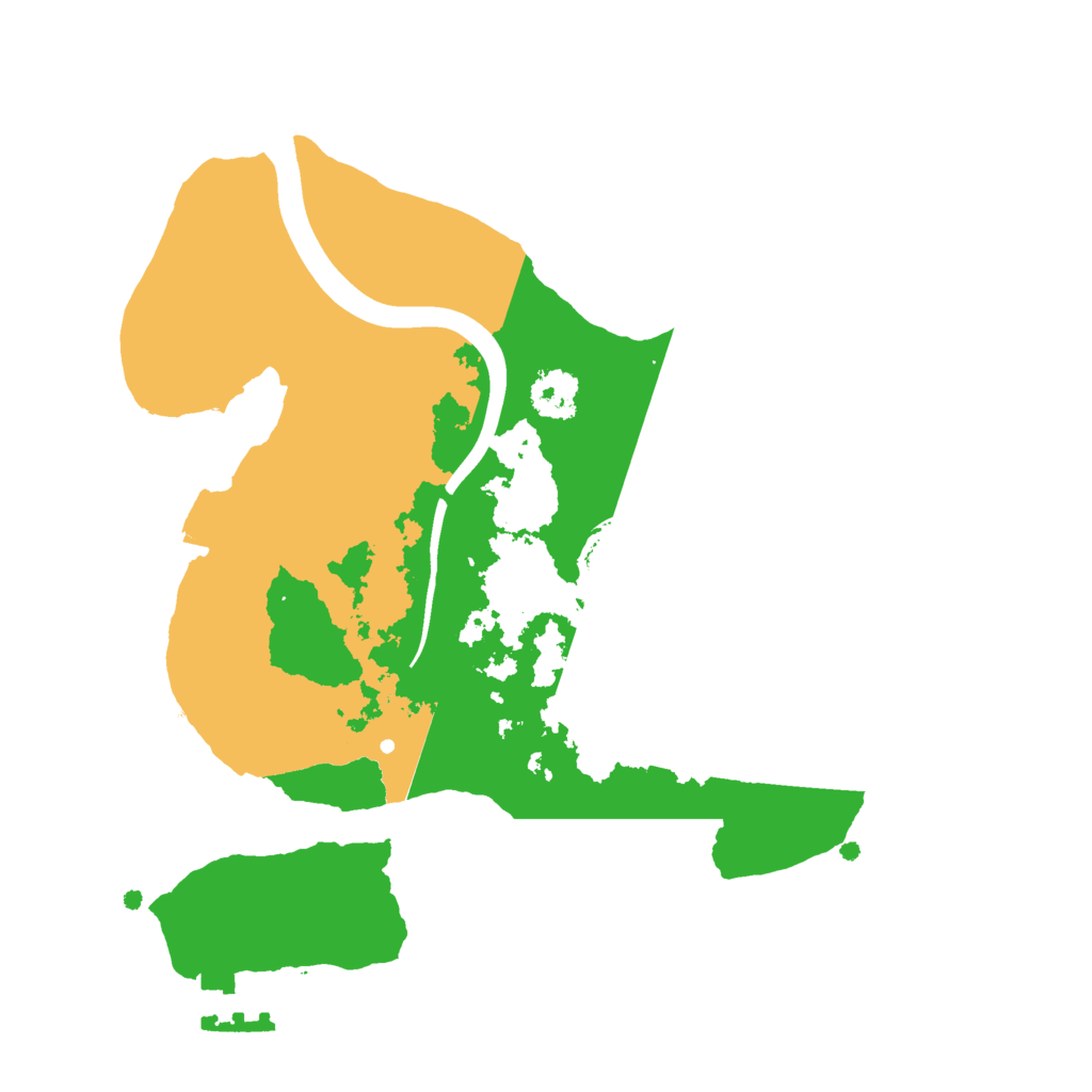 Biome Rust Map: Procedural Map, Size: 2250, Seed: 236239366