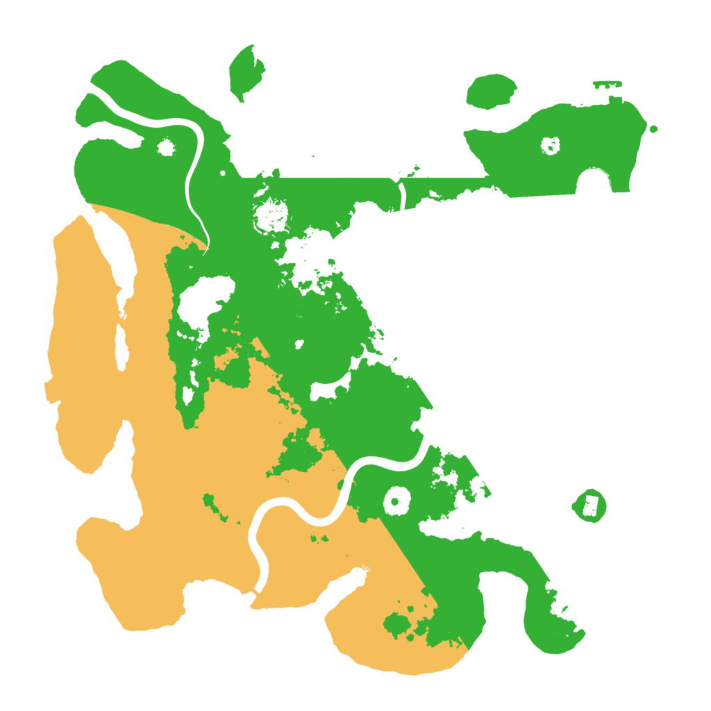 Biome Rust Map: Procedural Map, Size: 3750, Seed: 2007503080