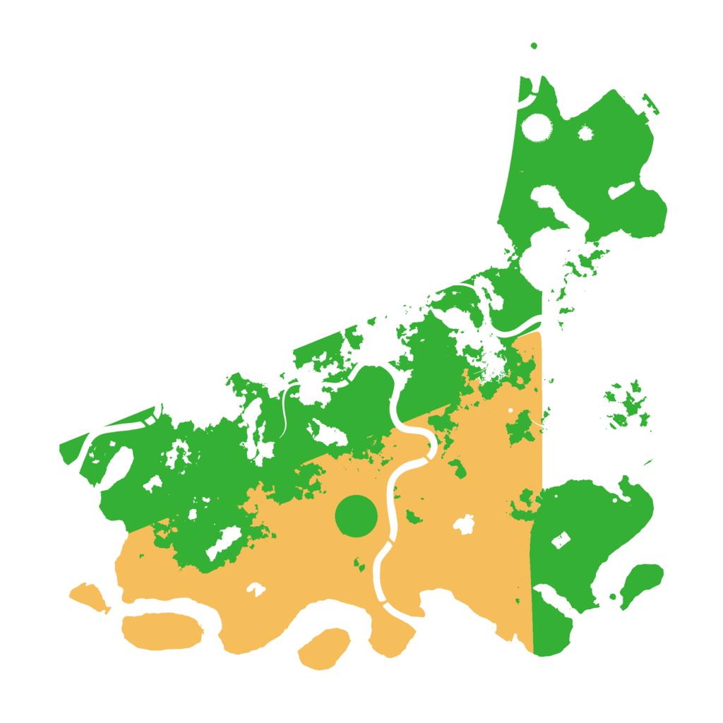 Biome Rust Map: Procedural Map, Size: 4500, Seed: 925824034